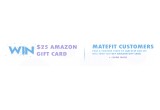 MateFit Win Gift Card $25
